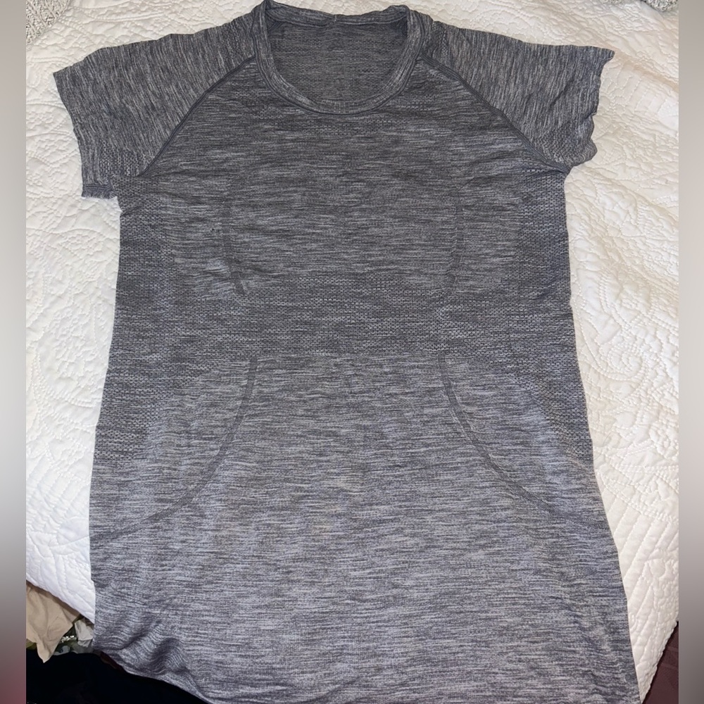 COPY - Grey Workout Top Lululemon